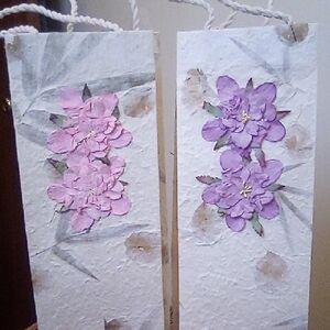 Handmade Paper Wine Bags, Quantity 5